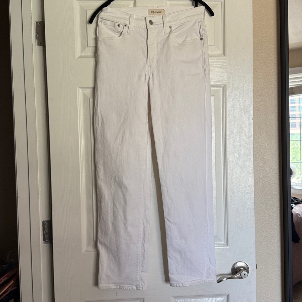Madewell Jeans - mid-rise, straight jean